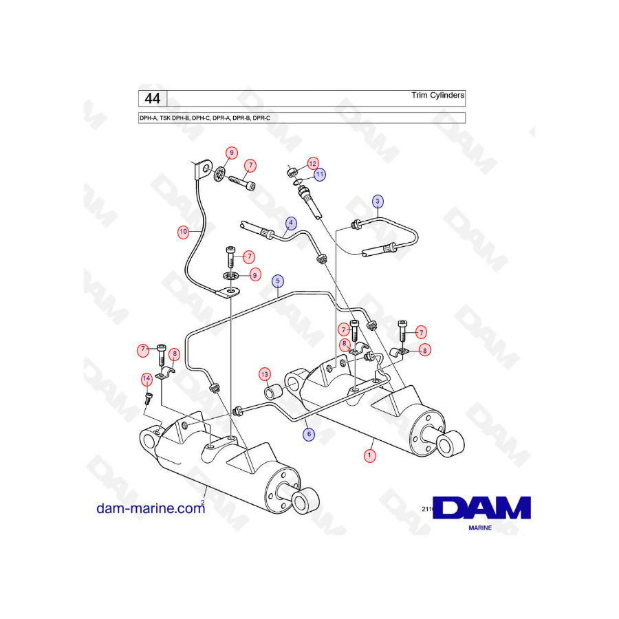 Trim Cylinders DPH & DPR