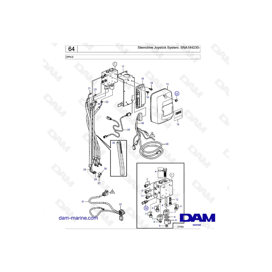 DPH-D Sterndrive Joystick System