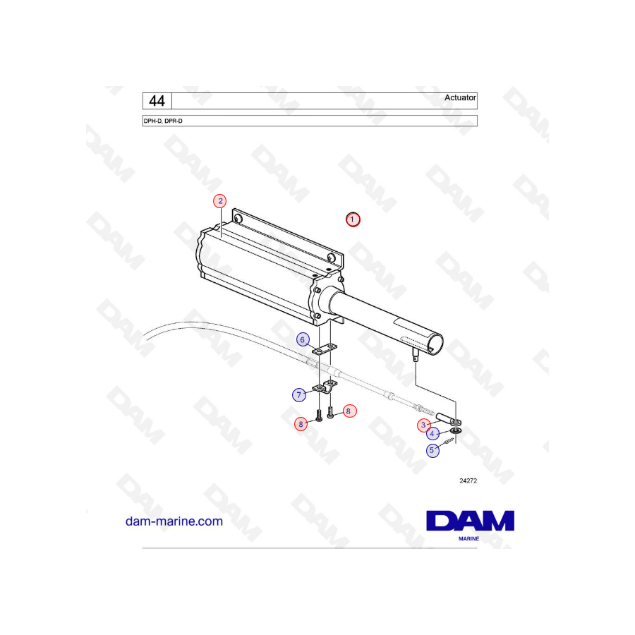 DPH-D, DPR-D Actuator