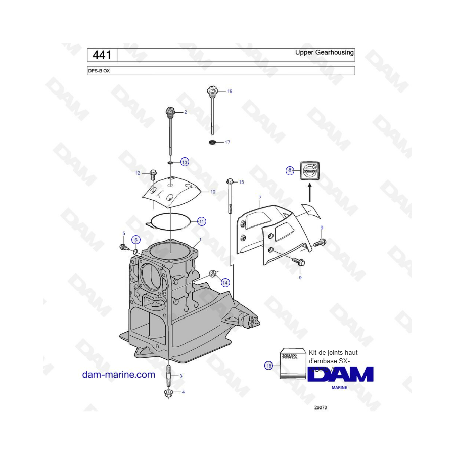 DPS-B Oxi Haut d'embase