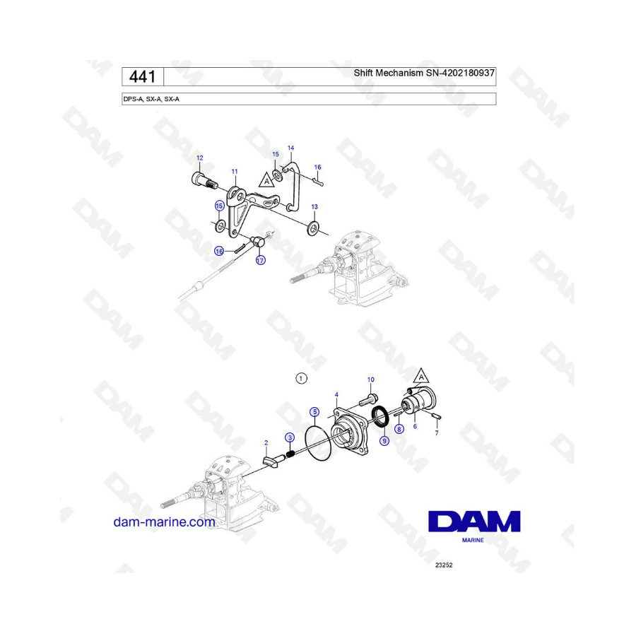 DPS-A, SX-A, SX-A Shift Mechanism