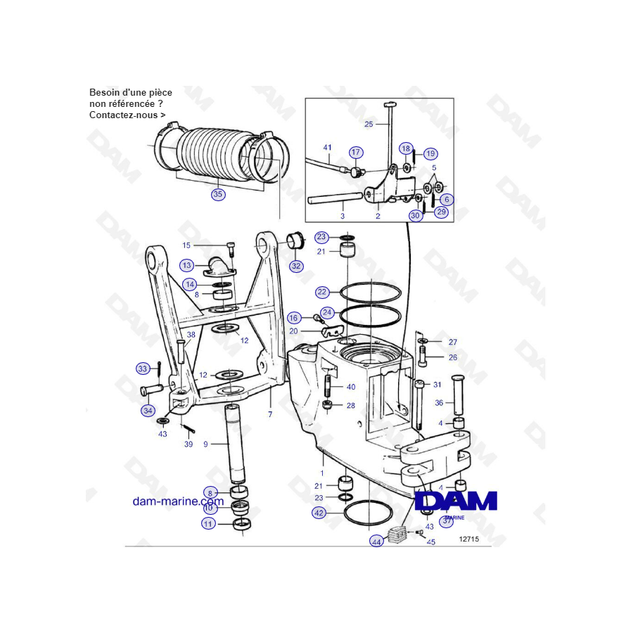 DPX- S1 : Intermediate housing