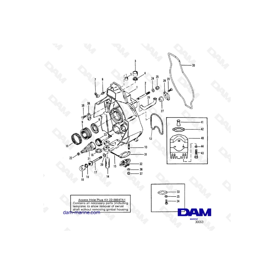 Vues éclatées Platines Extérieures Alpha One G1