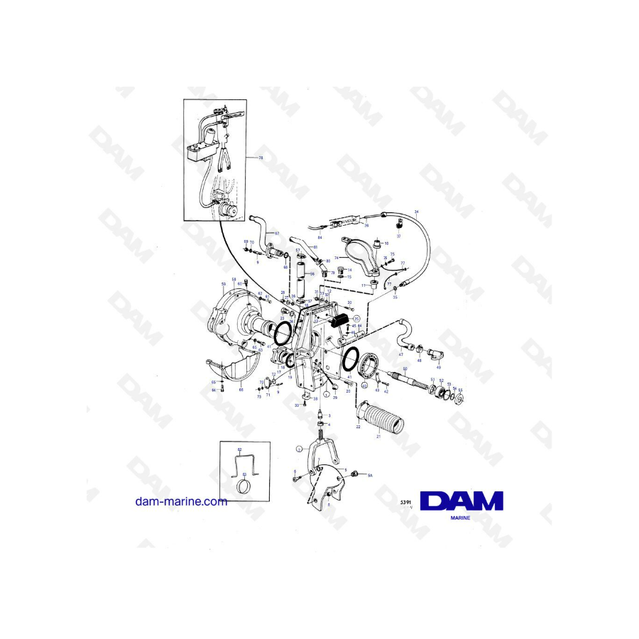 280T - 270T cardan / cilindros ver