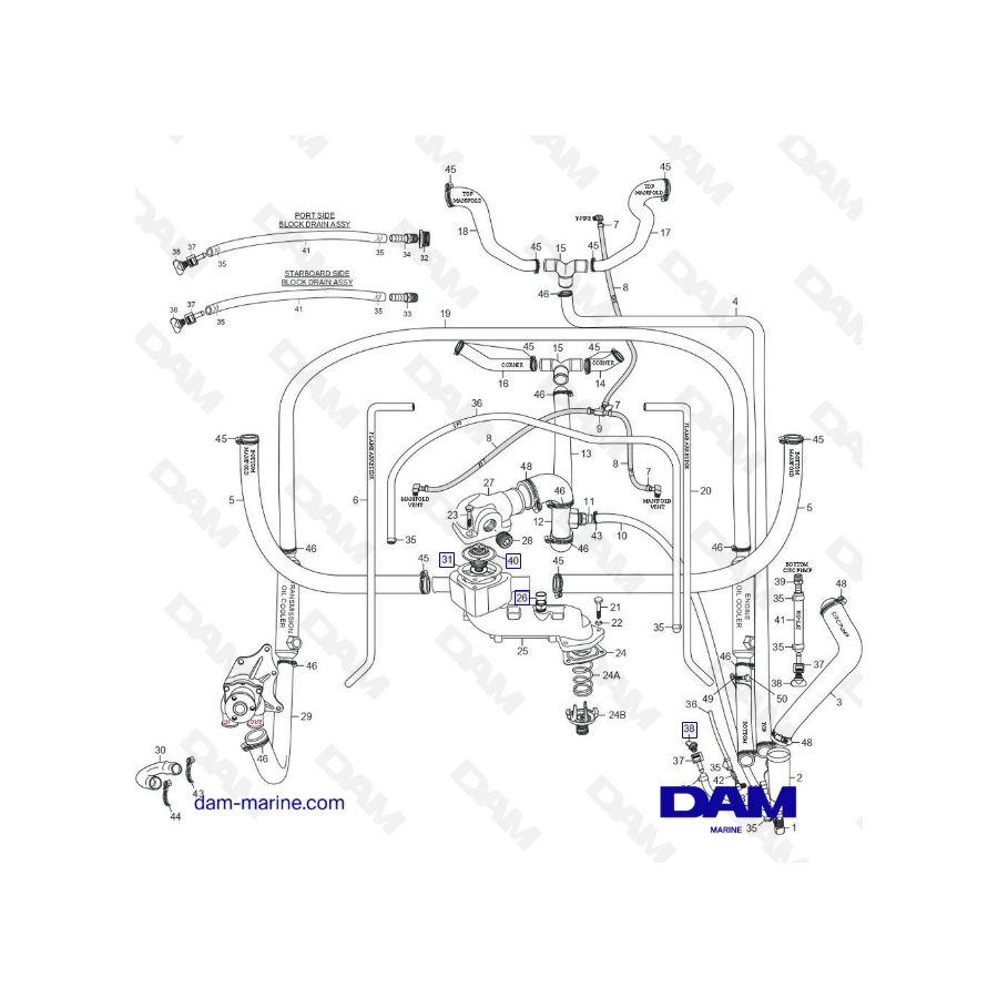 H5/H6 PCM cooling system