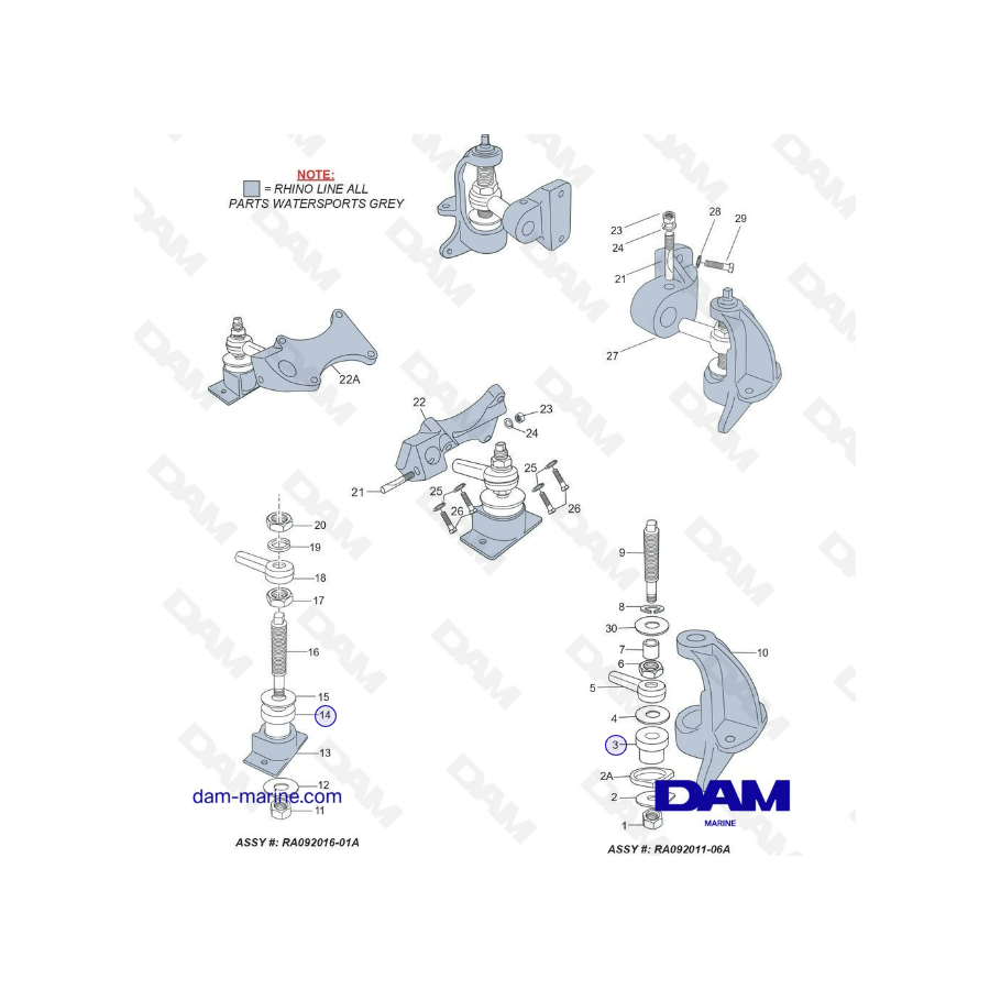 Engine & Transmission Mounts H5/H6 PCM