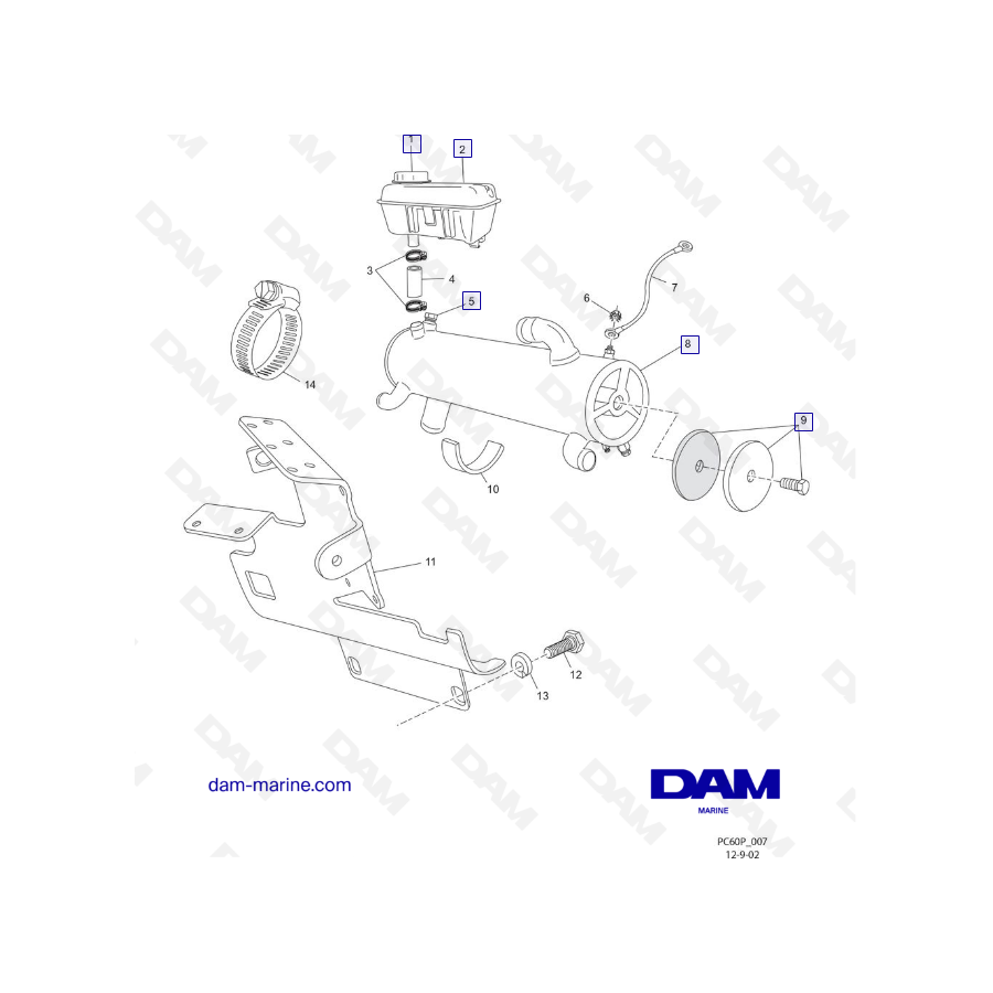 PCM ZR6 03-05 Heat Exchanger