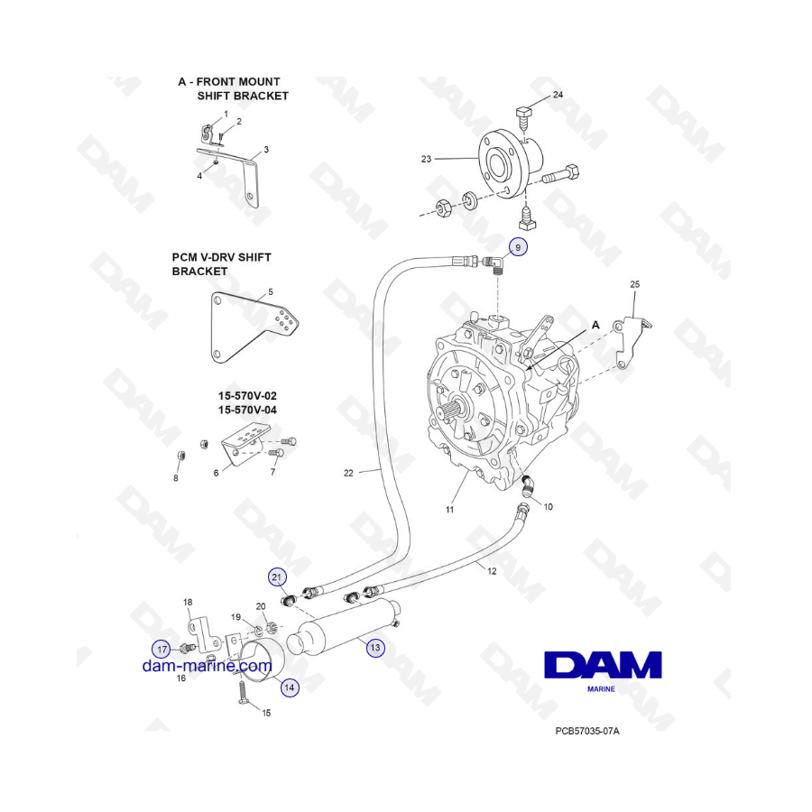 PCM Excalibur 5.7L Transmission & Related Components