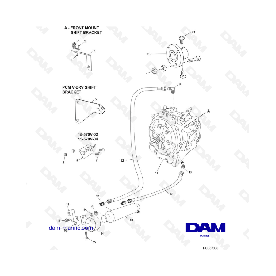 PCM Excalibur 5.7L 02-05 - Transmisión