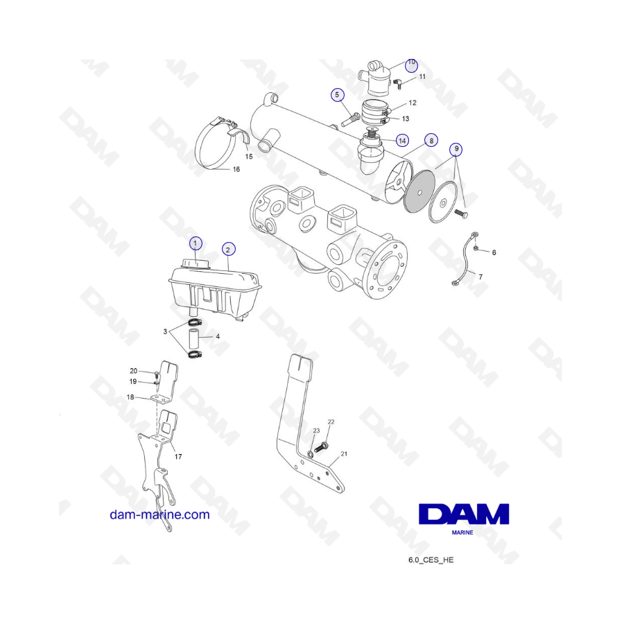 PCM ZR409 - ZR450 - 08/10 - CES HEAT EXCHANGER and COMPONENTS