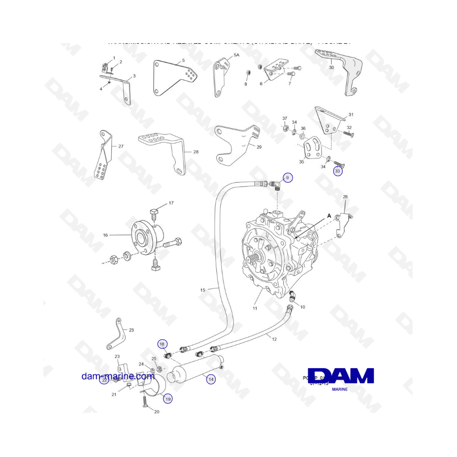 PCM ZR409 - ZR450 - 10 - TRANSMISSION AND RELATED COMPONENTS (STANDARD DRIVE)