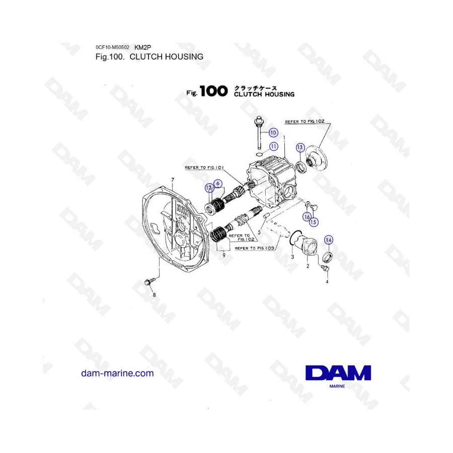 Yanmar 2GM20 - Dispositivo de control remoto