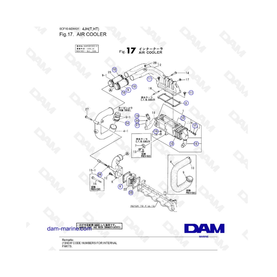 Yanmar 4JH - AIR COOLER