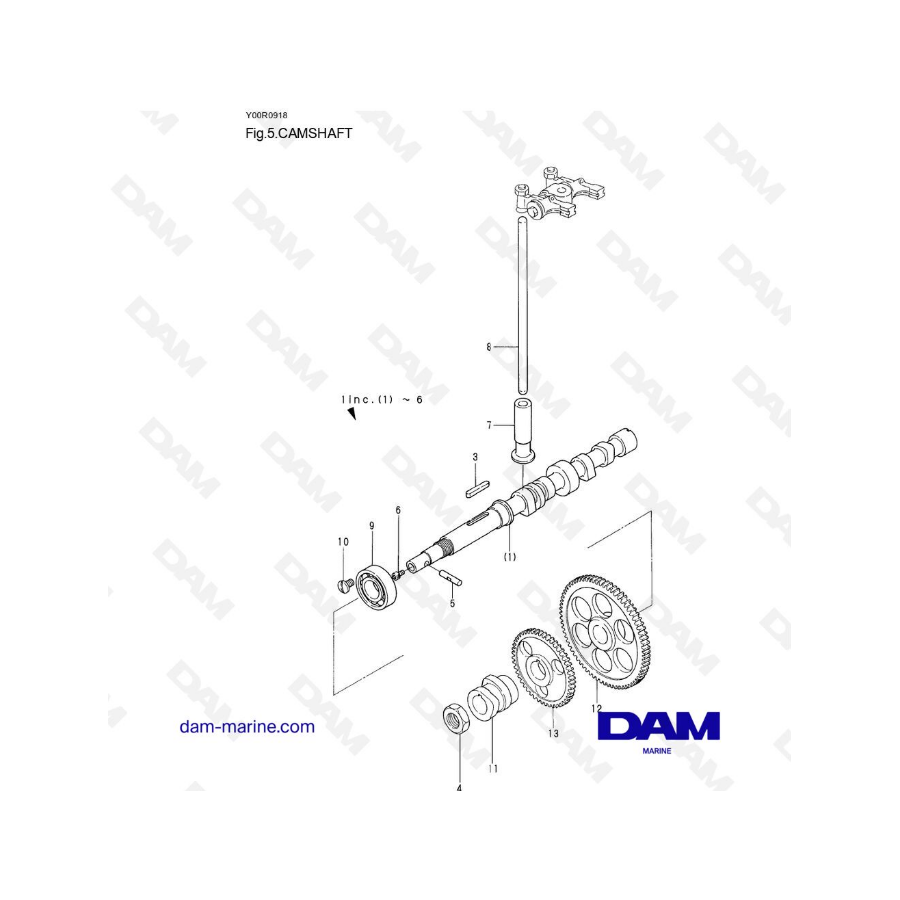 Yanmar 2GM20-YEU - CULATA