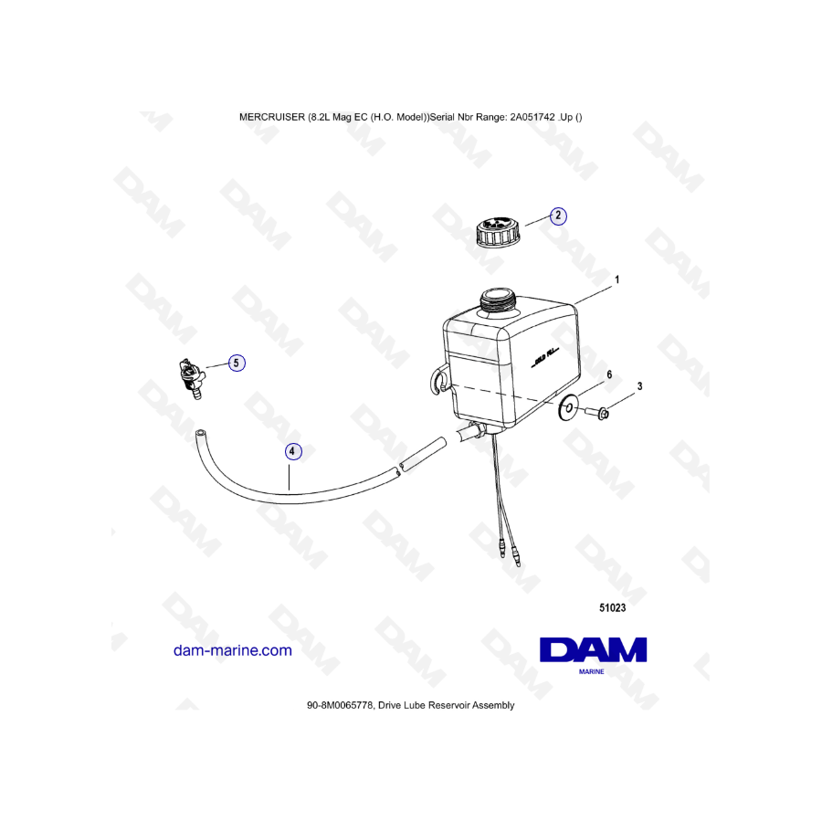 MERCRUISER 8.2L MAG HO EC - Lubricante de transmisión