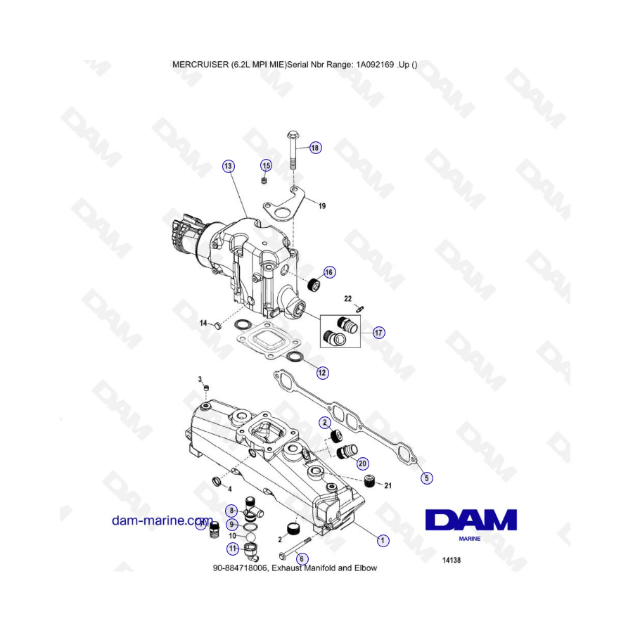 MERCRUISER 6.2L MPI ME -