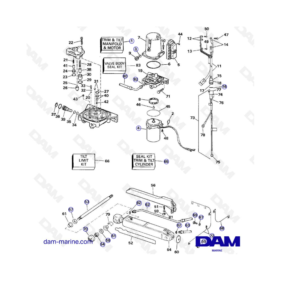 OMC Cobra base - cylinders