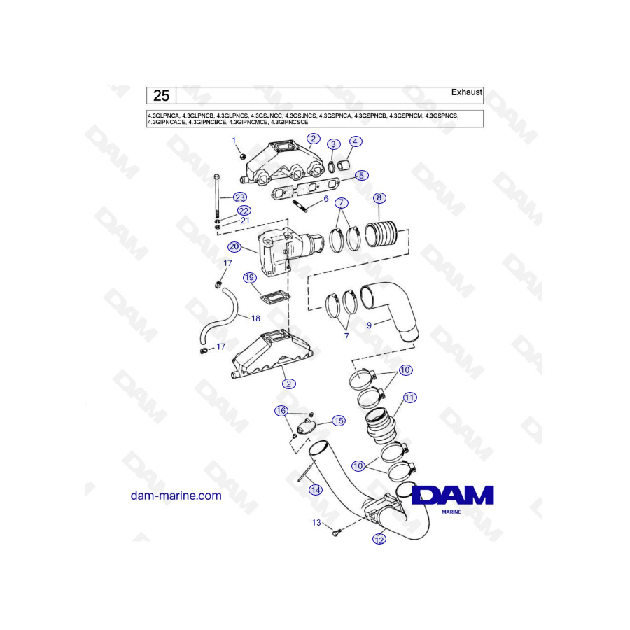 Volvo Penta 4.3L GS - Escape