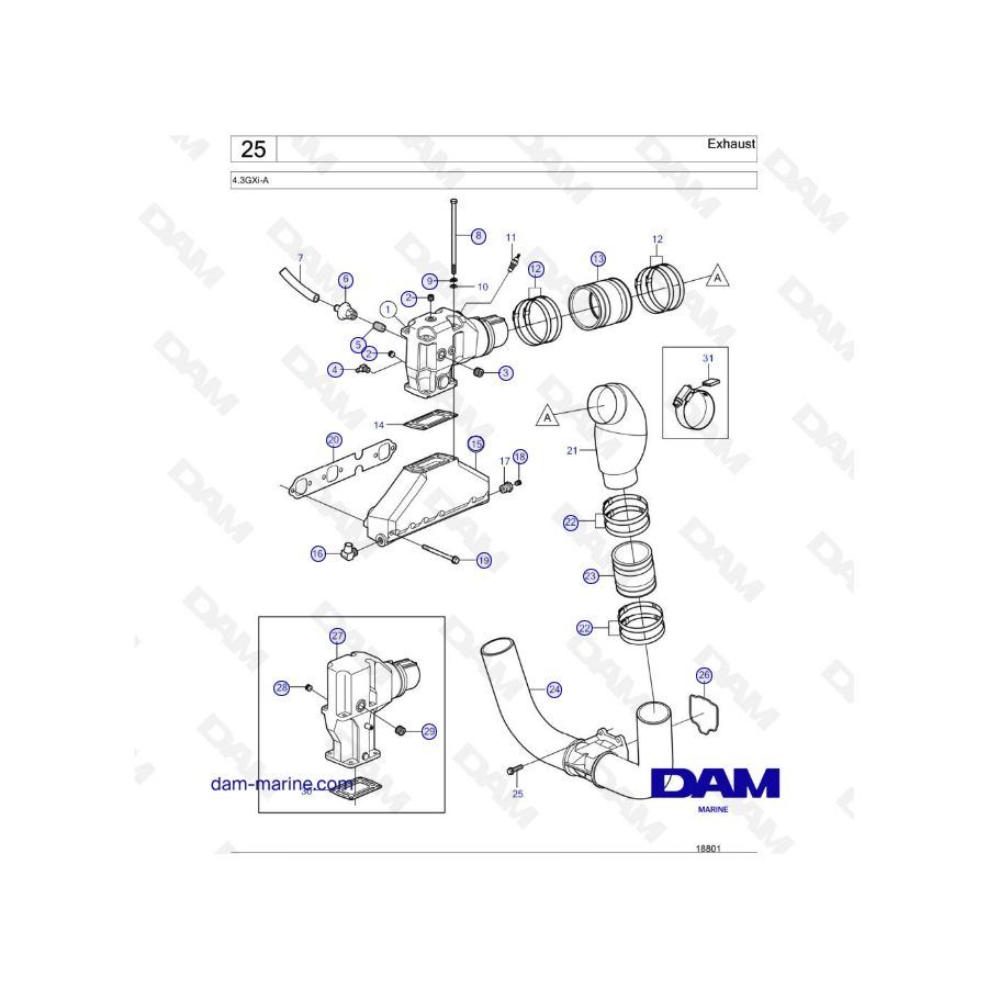 Volvo Penta 4.3L GXI - Escape