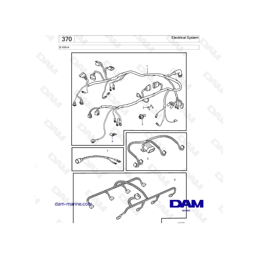 Volvo Penta 8.1L GXI - Electrical system