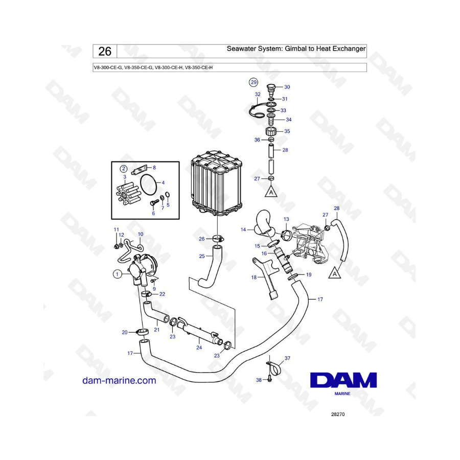 Volvo Penta V8-300 -