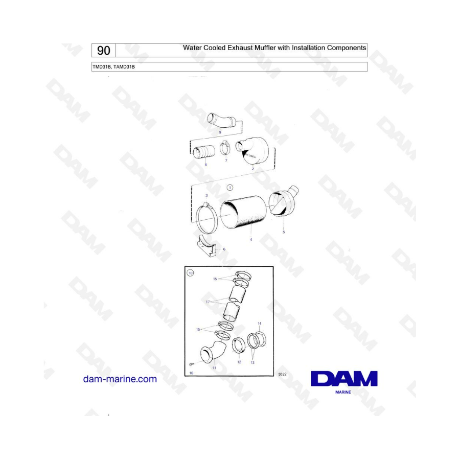 Volvo Penta MD31 / TMD31 / AD31 / TAMD31 - 