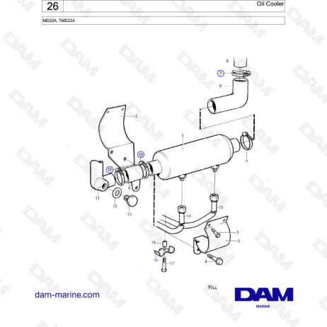  Volvo Penta MD22A / TMD22A - 