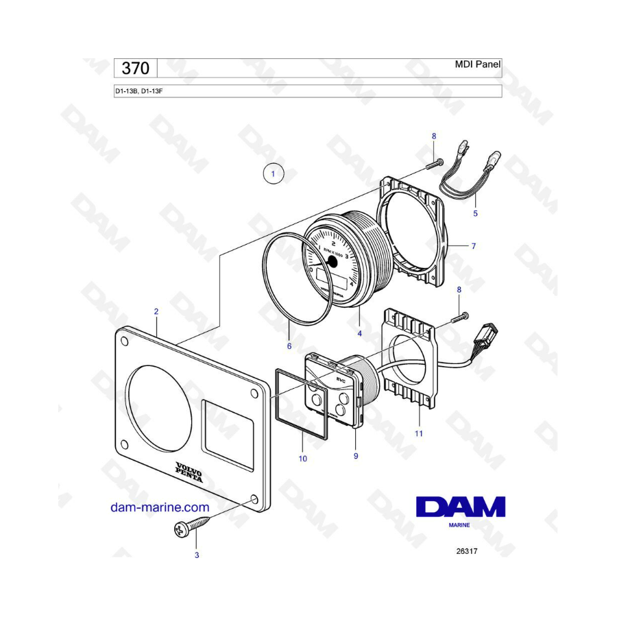 Volvo Penta D1-13B / D1-13F -