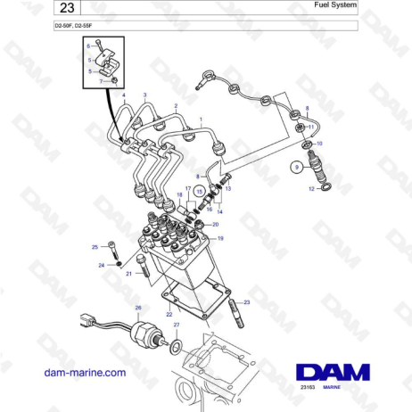 Volvo Penta D2-50F / D2-55F - 