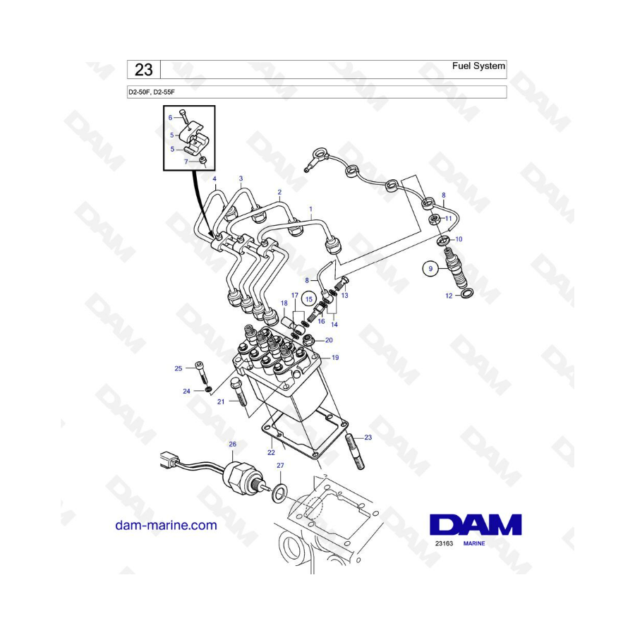 Volvo Penta D2-50F / D2-55F -